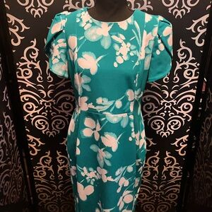 Calvin Klein Women's Printed Above Knee Dress.